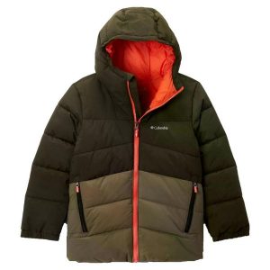 COLUMBIA ARCTIC BLAST II JACKET Zielony. Zielone kurtki Columbia, bez wzorów, z syntetyku, bez kaptura. Za 447,03 zł.