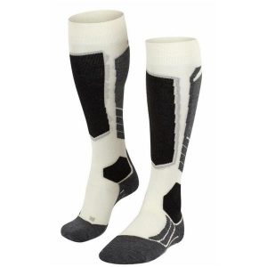 Podkolanówki damskie Falke SK2. Białe skarpetki Falke, bez wzorów. Za 231,50 zł.