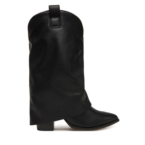 Botki Call It Spring. Czarne botki Call it Spring, bez wzorów, bez obcasa, na słupku, bez zapięcia. Za 269,99 zł.