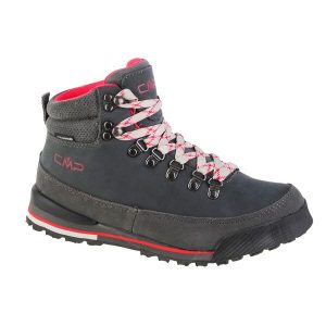 Buty trekkingowe damskie, CMP Heka WP Wmn Hiking. Białe buty sportowe CMP, z nubiku, bez zapięcia. Za 409,99 zł.