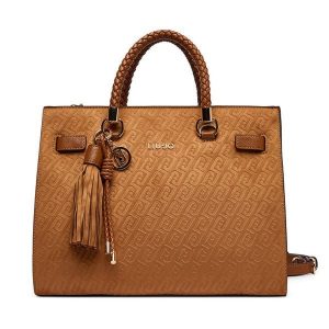 Torebka Liu Jo. Brązowe torebki klasyczne Liu Jo, bez wzorów, bez dodatków. Za 679,99 zł.