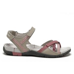 Sandały turystyczne damskie Chiruca Valencia. Brązowe buty trekkingowe CHIRUCA, bez zapięcia. Za 281,50 zł.