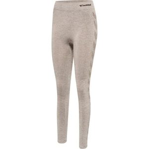 Damskie legginsy mid-rise Hummel CI. Szare legginsy Hummel, bez wzorów, z dzianiny. Za 214,50 zł.
