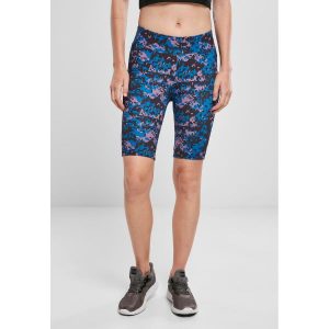 Spodenki kolarskie dla kobiet Urban Classics high waist camouflage tech (duże ro. Czarne szorty Urban Classics, bez wzorów, z podwyższonym stanem. Za 175,50 zł.