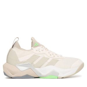 Buty na siłownię adidas. Brązowe buty sportowe ADIDAS, bez wzorów, bez zapięcia, na fitness i siłownię. Za 399,99 zł.