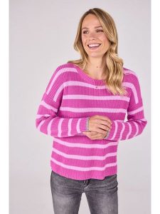 LIEBLINGSSTÜCK Sweter "Annika" w kolorze jasnoróżowo-różowym rozmiar: 38. Różowe swetry oversize LIEBLINGSSTÜCK, bez wzorów, z bawełny, bez ramiączek. Za 210,81 zł.