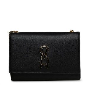 Torebka Steve Madden. Czarne torebki klasyczne Steve Madden, bez wzorów, bez dodatków. Za 469,99 zł.