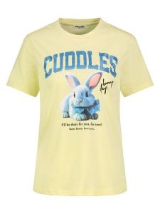 Sublevel Koszulka w kolorze żółtym rozmiar: L. Żółte bluzki Sublevel, l, bez wzorów, bez kołnierzyka, bez ramiączek. Za 43,99 zł.