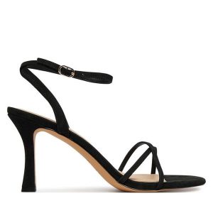 Sandały Aldo. Czarne sandały ALDO, bez wzorów, bez obcasa, na szpilce, bez zapięcia. Za 379,99 zł.