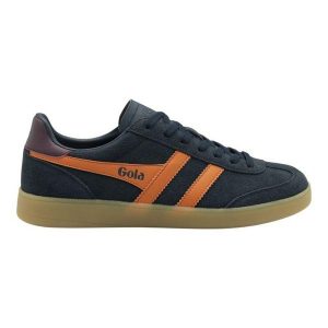 Baskets Homme Baskets Gola CMB735 Bleu fonce Gola. Niebieskie buty sportowe Gola, bez wzorów, bez zapięcia. Za 422,50 zł.
