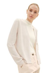 Tom Tailor Kardigan w kolorze kremowym rozmiar: XXL. Brązowe kardigany Tom Tailor. Za 91,34 zł.