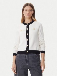 Vero Moda Kardigan Oli 10336384 Beżowy Regular Fit. Brązowe kardigany Vero Moda, z wiskozy. Za 199,99 zł.