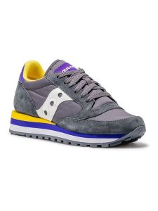 Saucony Sneakersy "Jazz Triple" w kolorze szarym ze wzorem rozmiar: 38,5. Szare trampki Saucony, bez wzorów, z materiału, bez zapięcia. Za 166,88 zł.