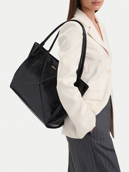MEXX Torebka CEO-MEXX-L-002-10 Czarny. Czarne shopper bag Mexx, bez wzorów, ze skóry, bez dodatków. Za 229,99 zł.