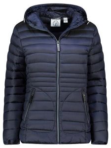 Geographical Norway Kurtka pikowana "Breezi" w kolorze granatowym rozmiar: XXL. Niebieskie kurtki Geographical Norway, xxl, bez wzorów, bez kaptura. Za 192,33 zł.