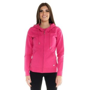 Damska bluza Leone z kapturem Basic zapinanym na zamek na całej długości. Czerwone bluzy LEONE 1947 APPAREL, l, bez wzorów, z tkaniny, z kapturem. W wyprzedaży za 167,70 zł.