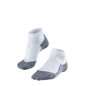 Skarpetki damskie Falke RU4 Light. Czarne skarpetki Falke, bez wzorów, z materiału. Za 76,00 zł.