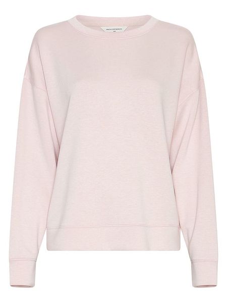 MOSS COPENHAGEN Bluza "Ima" w kolorze jasnoróżowym rozmiar: L/XL. Czerwone bluzy Moss Copenhagen, l, bez wzorów, bez kaptura. Za 179,95 zł.