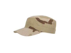 Czapka patrolówka Combat. Brązowe czapki HELIKON-TEX, bez wzorów, z bawełny, klasyczne. Za 42,99 zł.