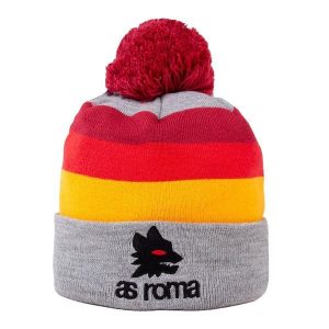 Czapka Dla Dorosłych - AS Roma. Szare czapki COPA FOOTBALL, bez wzorów, z dzianiny, eleganckie. Za 110,22 zł.
