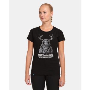 T-shirt damski Kilpi LTD CALYPSO-W. Czarne t-shirty Kilpi, l, bez wzorów, z nylonu, bez kołnierzyka, bez ramiączek. Za 138,03 zł.