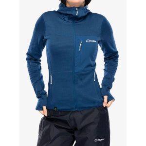 Bluza damska rozpinana Berghaus Ridge-Hiker Hoody. Zielone bluzy Berghaus, m, bez wzorów, bez kaptura. Za 398,99 zł.