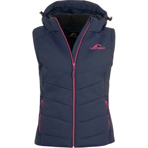 Westfjord Kamizelka funkcyjna "Krafla XT" w kolorze granatowym rozmiar: XS. Niebieskie kamizelki Westfjord, m, bez wzorów, bez kołnierzyka, bez ramiączek, bez kaptura. Za 154,95 zł.