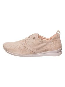 Think! Skórzane sneakersy "Cotton" w kolorze beżowym rozmiar: 41. Brązowe trampki Think, bez wzorów, bez zapięcia. Za 259,74 zł.