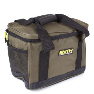 Faith Coolbag 15L - Torba termiczna. Zielone torby podróżne i sportowe FAITH CARP TACKLE, bez wzorów, z materiału. Za 142,99 zł.