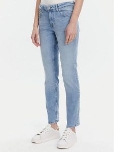 Mustang Jeansy 1016620 5000-302 Niebieski Regular Fit. Niebieskie jeansy Mustang, bez wzorów, z bawełny. Za 159,99 zł.