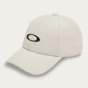 Czapka z daszkiem unisex Oakley GOLF beżowa FOS91809-BCH. Brązowe czapki Oakley, bez wzorów. Za 105,34 zł.
