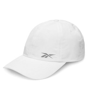 Czapka z daszkiem Reebok. Białe czapki Reebok, bez wzorów. Za 79,99 zł.