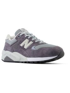 New Balance Skórzane sneakersy "580" w kolorze szarym rozmiar: 43. Szare trampki New Balance, bez wzorów, z materiału, bez zapięcia. Za 390,92 zł.