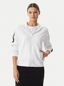 EA7 Emporio Armani Bluza 7W000960 AF12501 U0002 Biały Regular Fit. Białe bluzy EA7 Emporio Armani, xxl, bez wzorów, z syntetyku, bez kaptura. Za 395,99 zł.