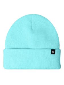 Siroko Czapka "Snowflake Turquoise" w kolorze turkusowym rozmiar: onesize. Niebieskie czapki SIROKO, bez wzorów, z materiału. Za 83,42 zł.