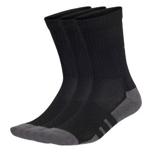 Skarpety Essentials CLIMACOOL Crew 3 Pairs. Czarne skarpetki ADIDAS, bez wzorów. Za 54,95 zł.