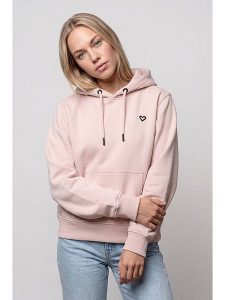 Alife and kickin Bluza w kolorze jasnoróżowym rozmiar: XS. Różowe bluzy Alife and Kickin, xs, bez wzorów, z kapturem. Za 169,95 zł.