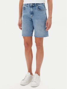 Vero Moda Szorty jeansowe Cleo 10329547 Niebieski Regular Fit. Niebieskie szorty Vero Moda, bez wzorów, z bawełny. Za 109,99 zł.