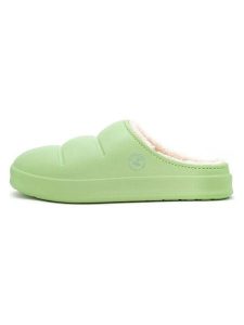 Avispas Klapki "Simson" w kolorze zielonym rozmiar: 36. Zielone klapki Avispas, bez wzorów, z materiału, bez obcasa. Za 104,99 zł.