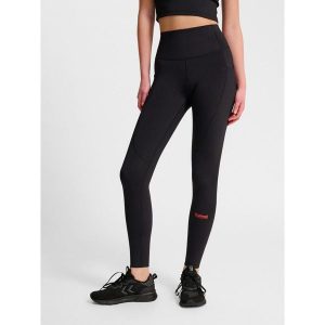 Damskie legginsy Hummel Hiit Intensity. Czarne legginsy Hummel, bez wzorów. Za 294,50 zł.