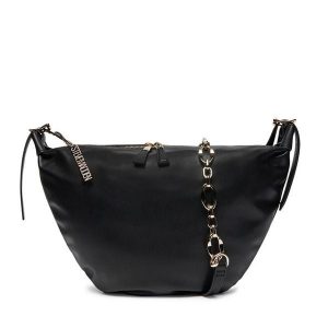 Torebka Steve Madden. Czarne torebki klasyczne Steve Madden, bez wzorów, bez dodatków. Za 399,99 zł.