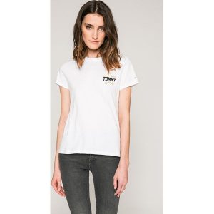 Tommy Jeans - Top. T-shirty marki Tommy Jeans. W wyprzedaży za 119,90 zł.