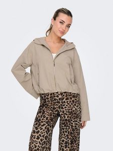 ONLY Kurtka przejściowa w kolorze beżowym rozmiar: XL. Brązowe kurtki ONLY, xl, bez wzorów, bez kaptura. Za 109,78 zł.