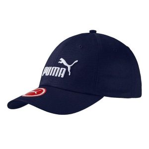 Czapka Z Daszkiem Dla Dorosłych Unisex Essential Big Cat. Niebieskie czapki Puma, bez wzorów. Za 90,99 zł.