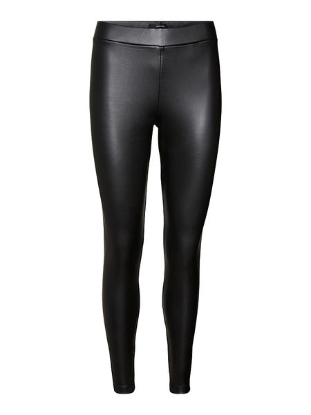 Vero Moda Legginsy "Gana" w kolorze czarnym rozmiar: XS/L32. Czarne legginsy Vero Moda, bez wzorów, z materiału, z podwyższonym stanem. Za 31,00 zł.
