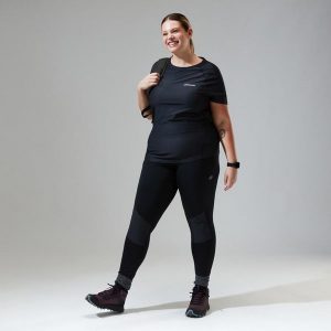 Koszulka szybkoschnąca damska Berghaus 24/7 Tech SS Crew. Szare bluzki Berghaus, s, bez wzorów, sportowe, bez kołnierzyka, bez ramiączek. Za 118,99 zł.