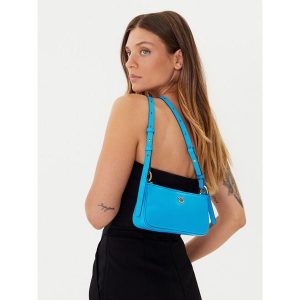 Torebka PINKO. Niebieskie torebki klasyczne Pinko, bez wzorów, bez dodatków. Za 679,99 zł.