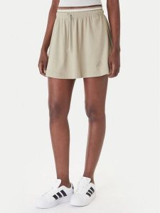 Adidas Spódnica mini KA2473 Zielony Loose Fit. Zielone spódnice ADIDAS, m, bez wzorów, z bawełny, mini. Za 199,99 zł.