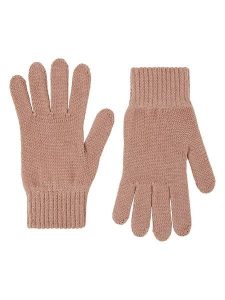 Lanerossi Wełniane rękawiczki "Asia" w kolorze jasnoróżowym - 22 x 7 cm rozmiar: onesize. Różowe rękawiczki Lanerossi, bez wzorów, z wełny. Za 113,36 zł.