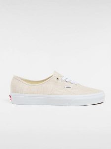 Vans Sneakersy "Authentic" w kolorze beżowo-białym rozmiar: 39. Białe trampki Vans, bez wzorów, bez zapięcia. Za 129,95 zł.